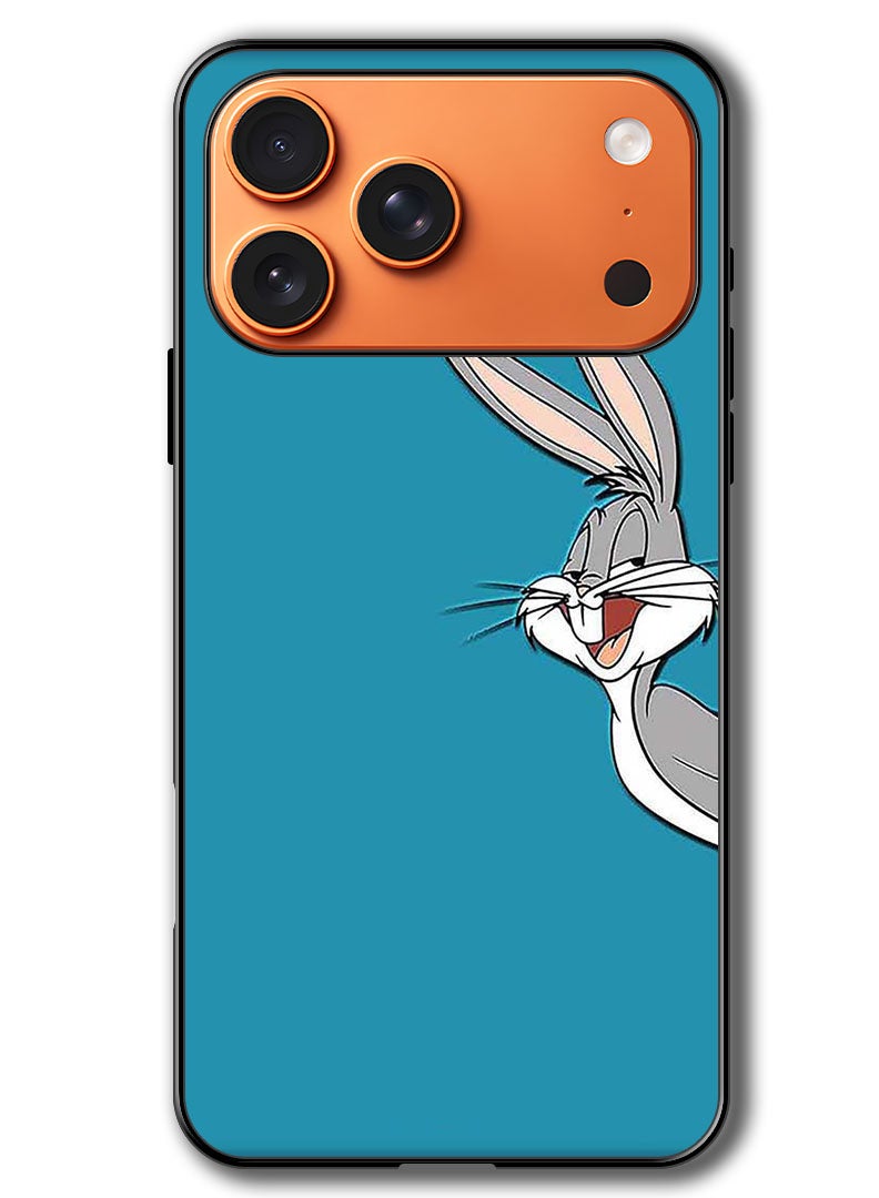 Theodor Case Compatible with Apple iPhone 17 Pro Max 6.9 Inch Protection Shockproof Bumper Cover Bugs Bunny - Image 1
