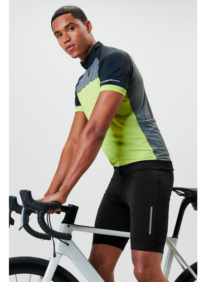 Tchibo Men Sportswear Fit Cycling Shorts, Black  - Image 1