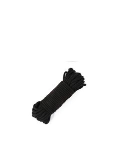 ECVV 2Pack 10 M/33 Feet 8 MM All Purpose Soft Cotton Twisted Rope(Black)  - Image 2