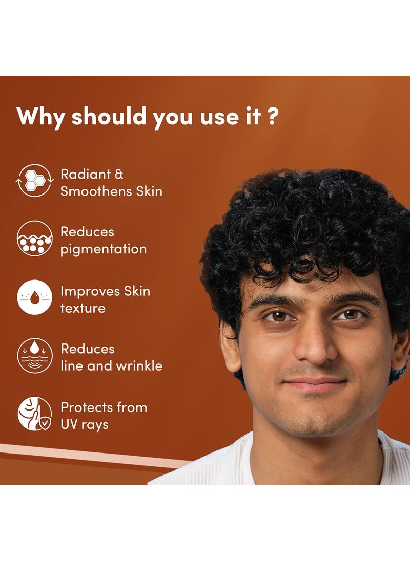 Man Matters Man Matters Rejuv Face Serum Radiant Skin Fights Acne Acne Scars Aging Dark Spots 10 Niacinamide 2 Kakadu Plum The purest form of Vitamin C Cocreated by Dermatologists 30 ml  - Image 2
