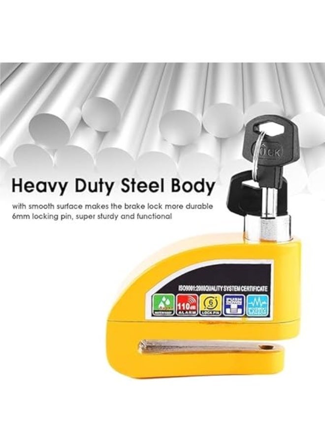 UShop Anti-theft alarm lock for motorcycles, suitable for all motorcycles, waterproof, for disc brakes or clutches, by Yoshop - Image 3