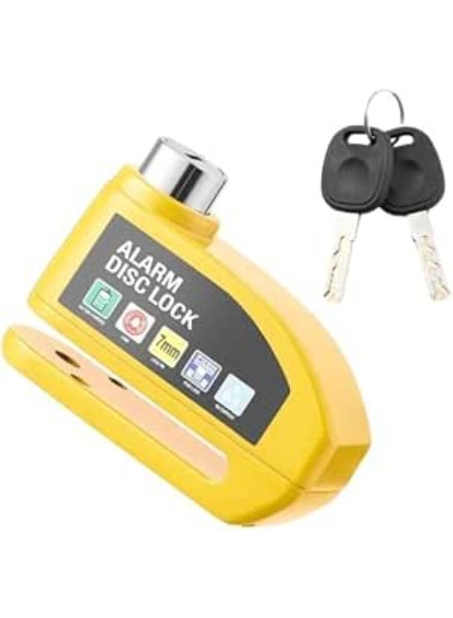 UShop Anti-theft alarm lock for motorcycles, suitable for all motorcycles, waterproof, for disc brakes or clutches, by Yoshop - Image 1