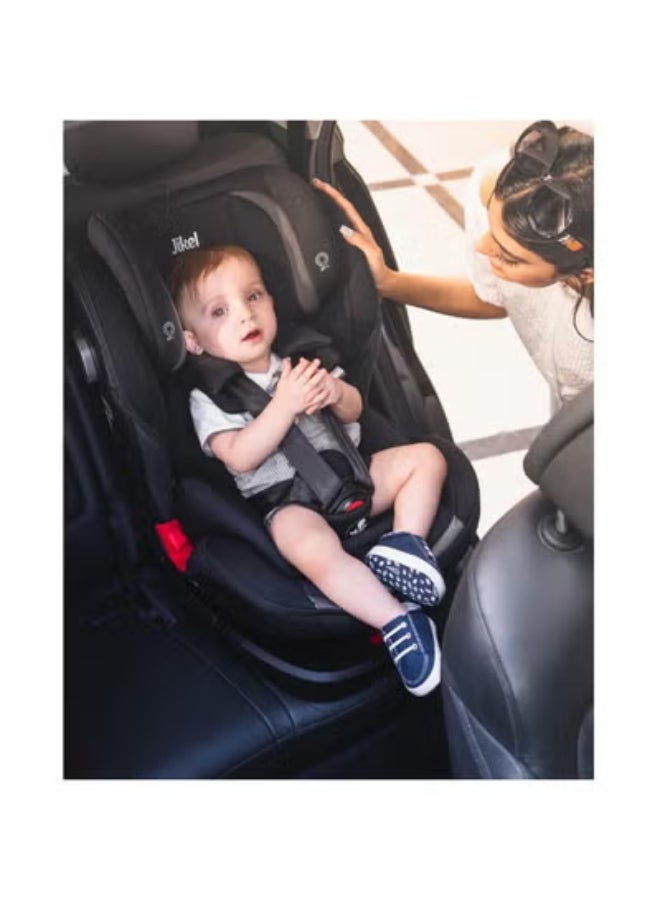 جيكل - مقعد السيارة ساتورن القابل للدوران 360 مع نظام IsoFix - أسود - Image 5