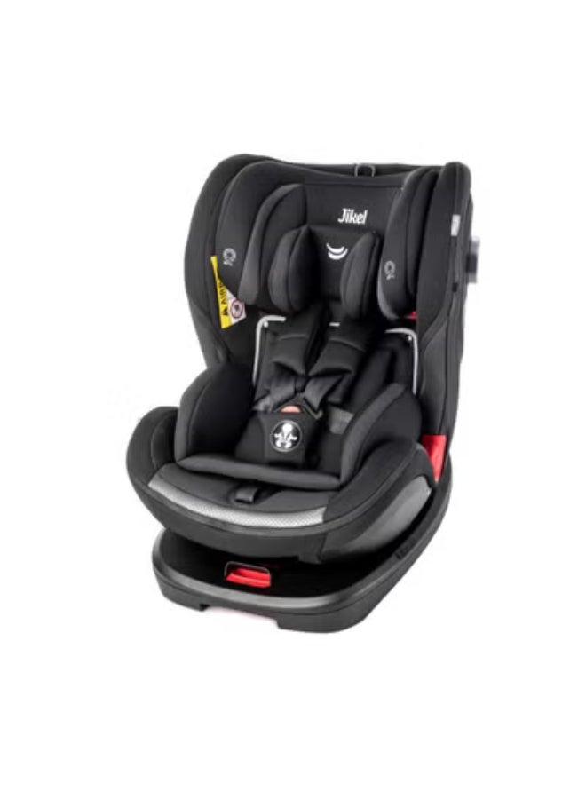 جيكل - مقعد السيارة ساتورن القابل للدوران 360 مع نظام IsoFix - أسود - Image 1