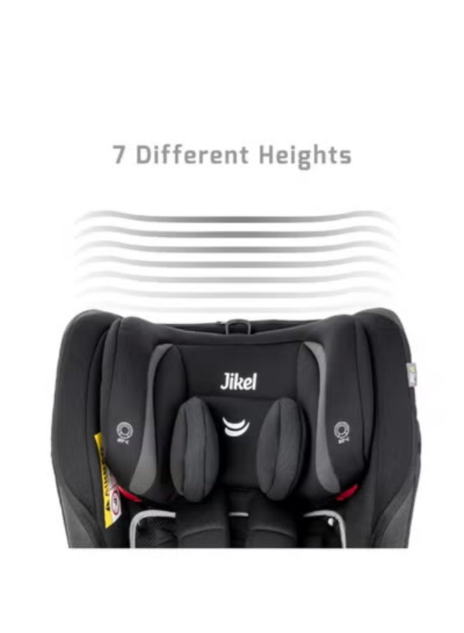 جيكل - مقعد السيارة ساتورن القابل للدوران 360 مع نظام IsoFix - أسود - Image 4
