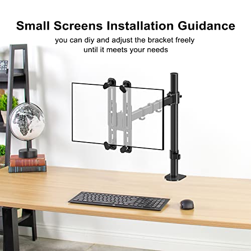 suptek Universal VESA Mount Bracket Adapter Monitor Arm Mounting Kit for Screen 17 to 27 inch - Image 4