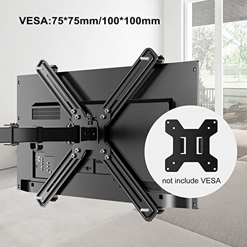 suptek Universal VESA Mount Bracket Adapter Monitor Arm Mounting Kit for Screen 17 to 27 inch - Image 3