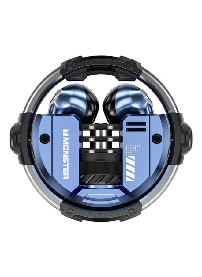Monster - MONSTER AirMars XKT10 Wireless Gaming Headphones,Blue - Image 1