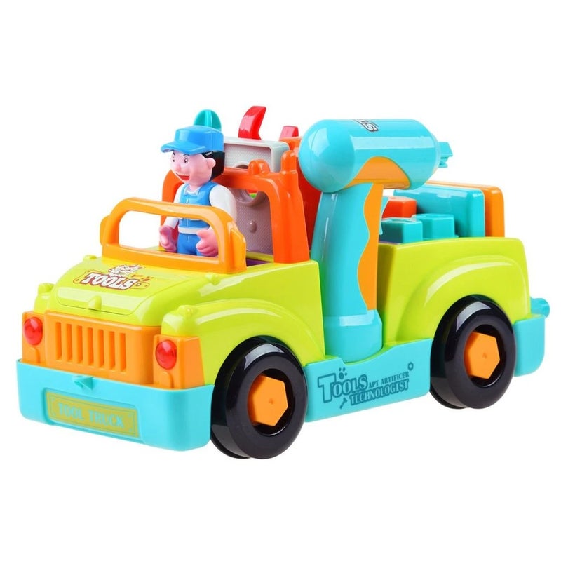 Hola - Little Mechanic Tool Truck Set With Light & Music - E13-428 - Image 3