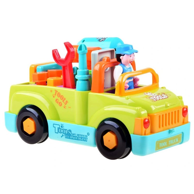 Hola - Little Mechanic Tool Truck Set With Light & Music - E13-428 - Image 4