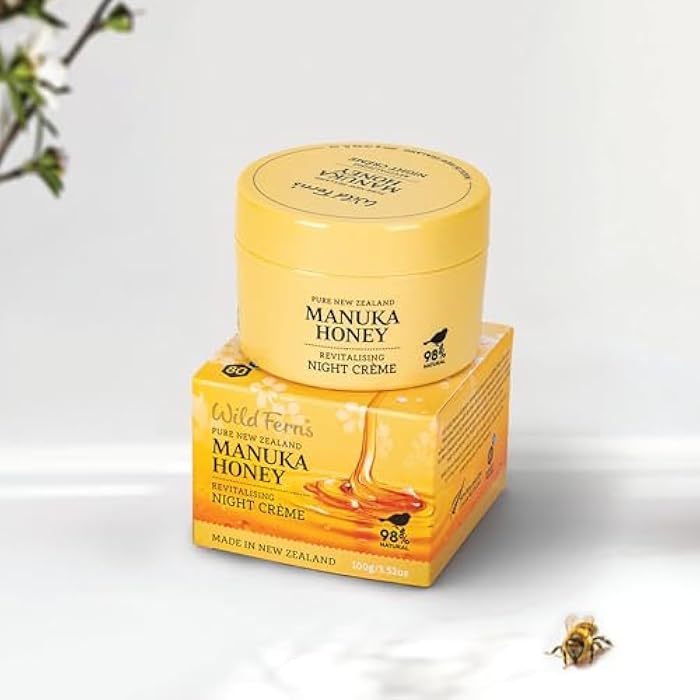 Wild Ferns Manuka Honey Revitalising Night Crème 100g - Image 2