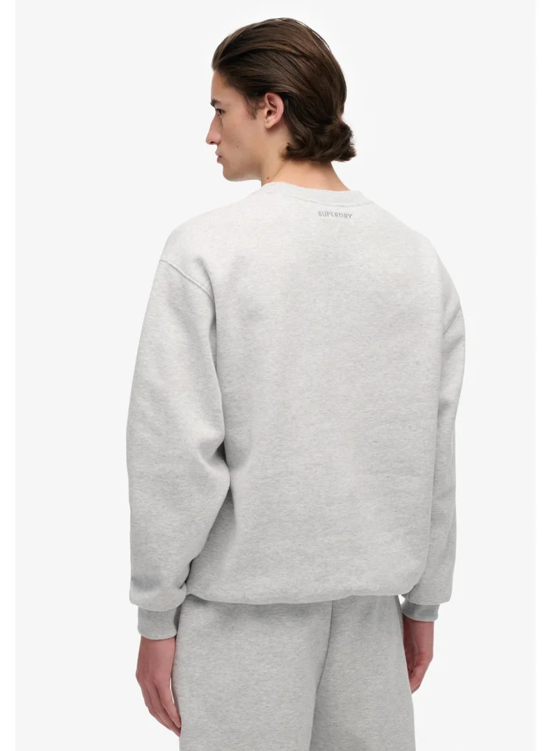 Superdry  Blank Oversized Crew Sweatshirt for Men | Best Price UAE