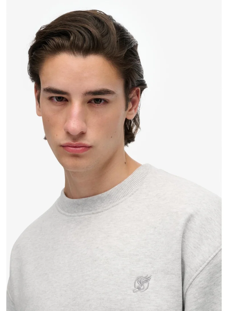 Superdry  Blank Oversized Crew Sweatshirt for Men | Best Price UAE