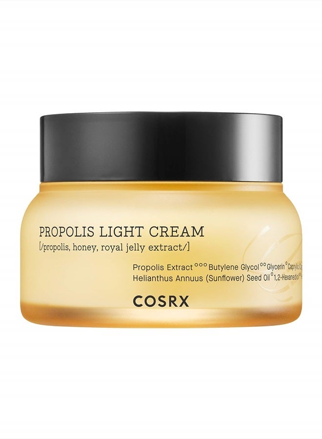 COSRX Propolis Cream, Hydrating Lightweight Face Moisturizer with 64.5% Propolis Extract, Nourish and Soften Dry Skin, 2.19 fl.oz / 65ml, Not Tested on Animals, No Parabens, No Sulfates, No Phthalates white - Image 1