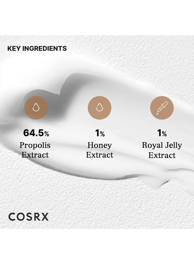 COSRX Propolis Cream, Hydrating Lightweight Face Moisturizer with 64.5% Propolis Extract, Nourish and Soften Dry Skin, 2.19 fl.oz / 65ml, Not Tested on Animals, No Parabens, No Sulfates, No Phthalates white - Image 5