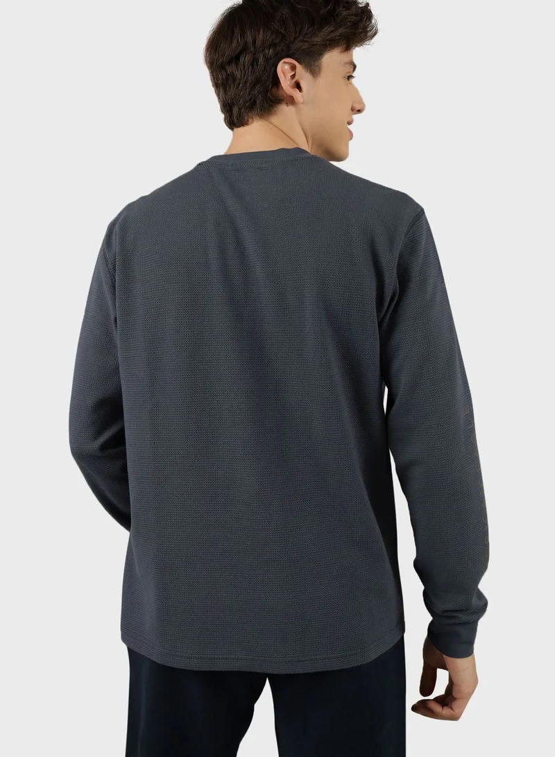 American Eagle Logo Crew Neck Sweatshirt
