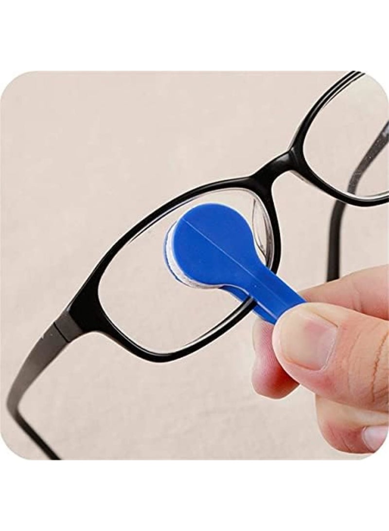 Luckam 10 Pcs Mini Sun Glasses Eyeglass Microfiber Spectacles Cleaner Brush Cleaning Tool,Random Color，Mini Tool Glasses brush - Image 5