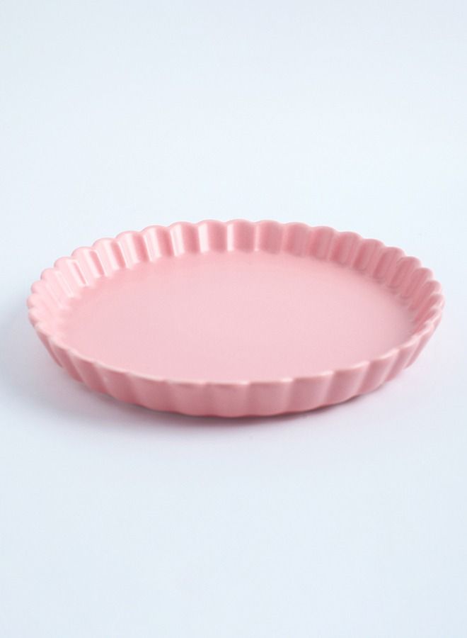 Chrysanthemum Round Shape Pizza Plate  - Image 2