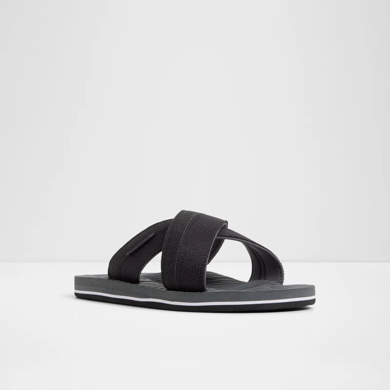 Aldo  TOTI Criss-Cross Flat Sandals for Men | Best Price UAE