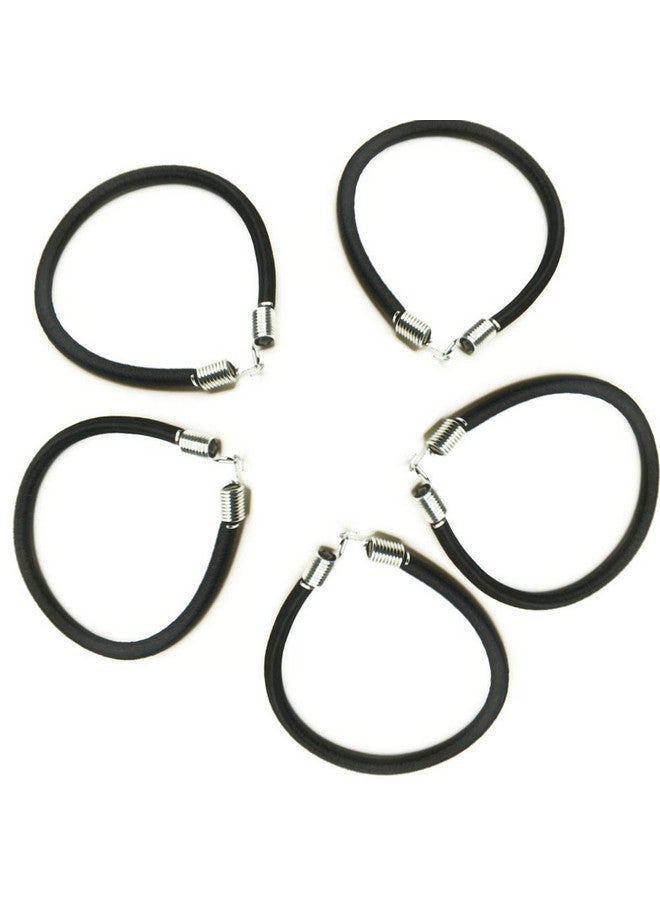 MOHERO 1/10 Rc Bungee Cords, Elastic String Luggage Rack For 1:10 Rc Rock Crawler Truck Roof Rack (Black, 10Cm) - Image 1