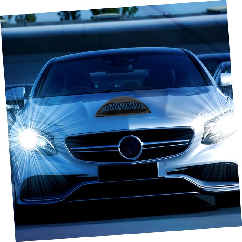 Simulated Air Outlet Car Decoration Engine Hood for Stylish Easy Installation Auto Accessory for Vehicles - Image 5