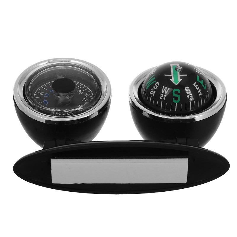 Universal Car Dashboard Compass with Vehicle Mount for Cars Trucks Boats Outdoor Navigation - Image 2