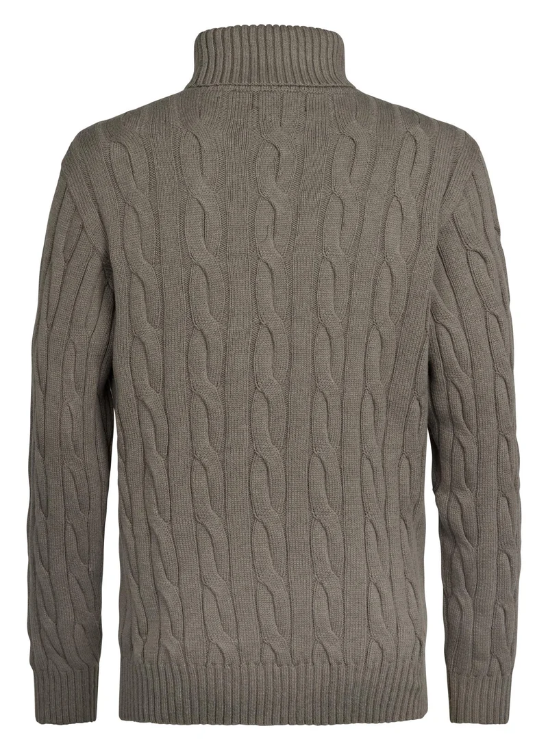 بترول اندستريز Men Knitwear Collar