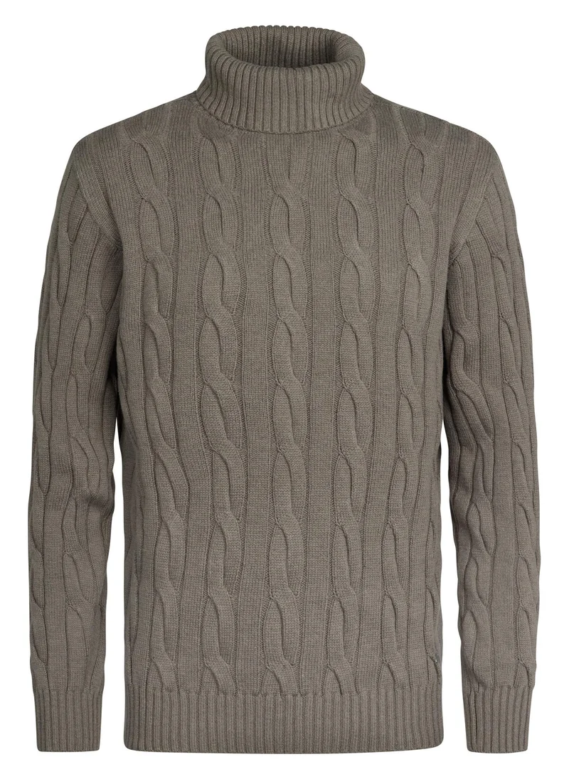 بترول اندستريز Men Knitwear Collar
