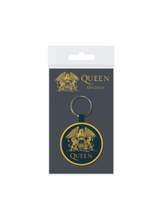 QUEEN (CREST) (WOVEN KEYCHAIN) By PYRAMID