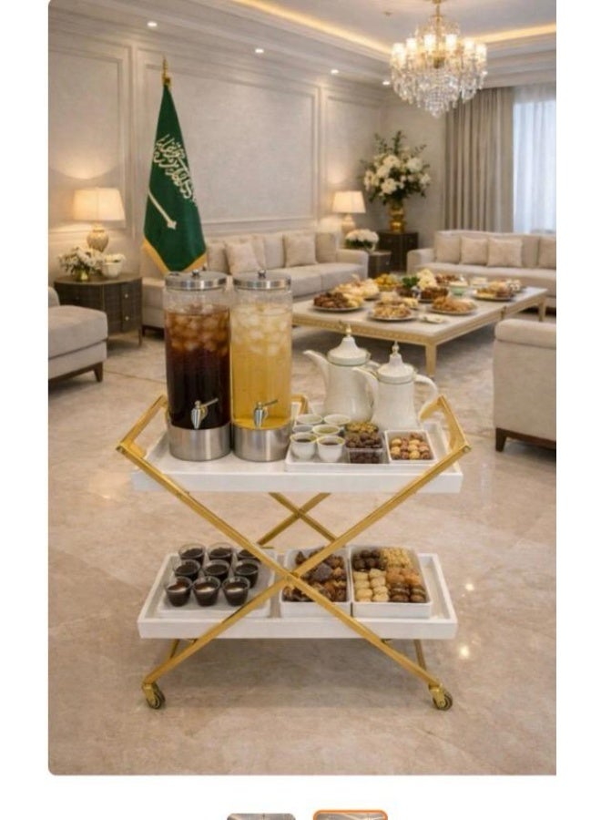 Serving table, 90*90*35 - Image 1