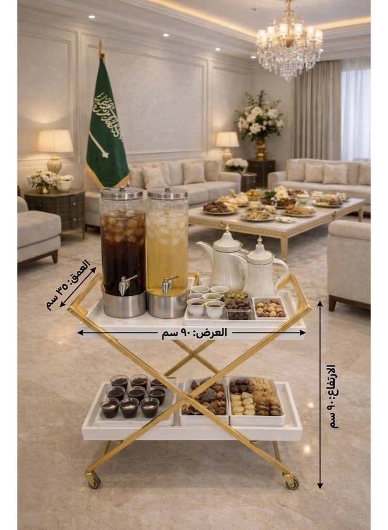 Serving table, 90*90*35 - Image 2