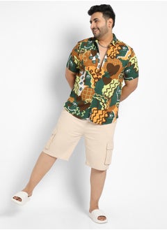 Instafab Plus Instafab Plus Artistic Romance Shirt  - Image 5