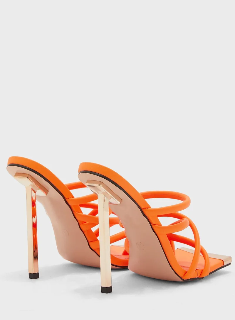 PUBLIC DESIRE Coincidence High Heel Sandals