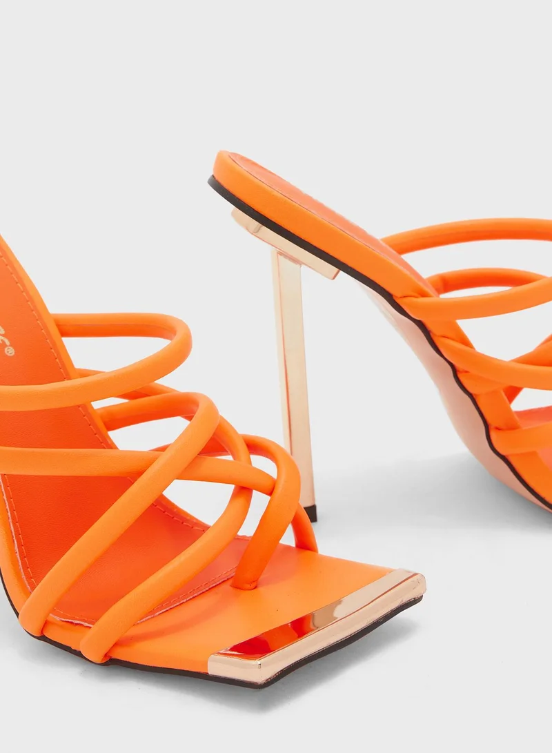 PUBLIC DESIRE Coincidence High Heel Sandals