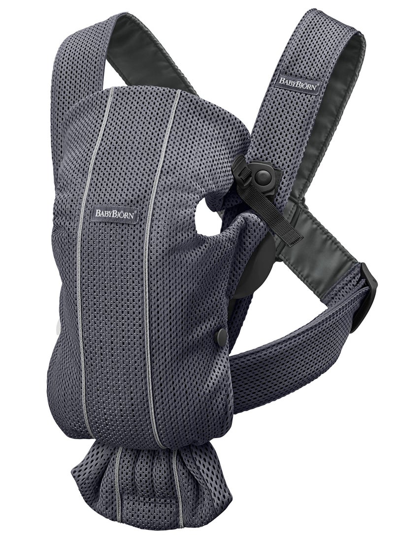 BABYBJORN Baby 3D Mesh Carrier Mini Anthracite Black  - Image 1