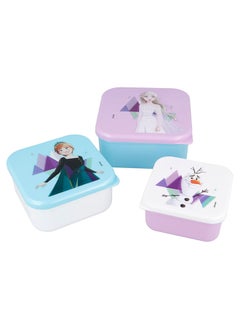 Disney Lunch Box Nesting 3Pcs Set Frozen Ii The Snow Queen