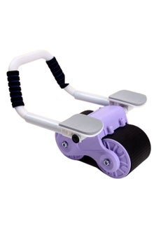 Rebound Abdominal Wheel - Non-Slip Double Wheels with Elbow Support and Knee Pad for Abs Workout Core Training