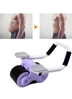 YQbest Rebound Abdominal Wheel - Non-Slip Double Wheels with Elbow Support and Knee Pad for Abs Workout Core Training  - Image 2