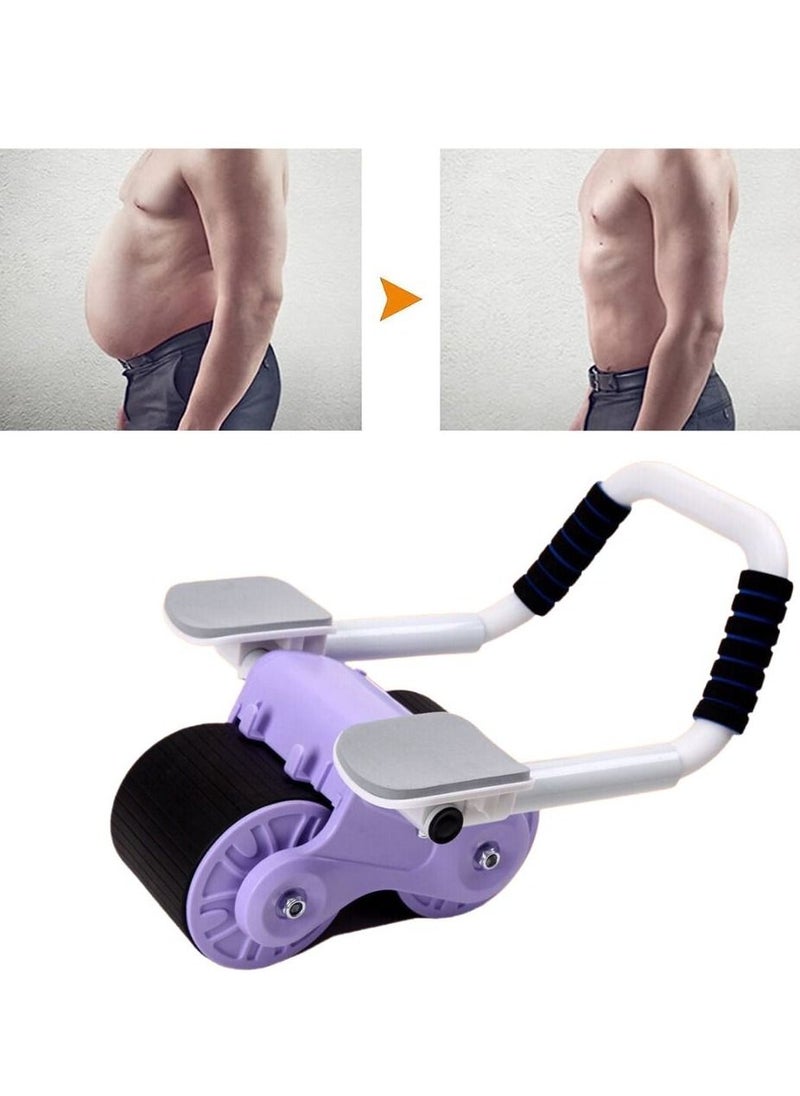 YQbest - Rebound Abdominal Wheel - Non-Slip Double Wheels with Elbow Support and Knee Pad for Abs Workout Core Training - Image 1