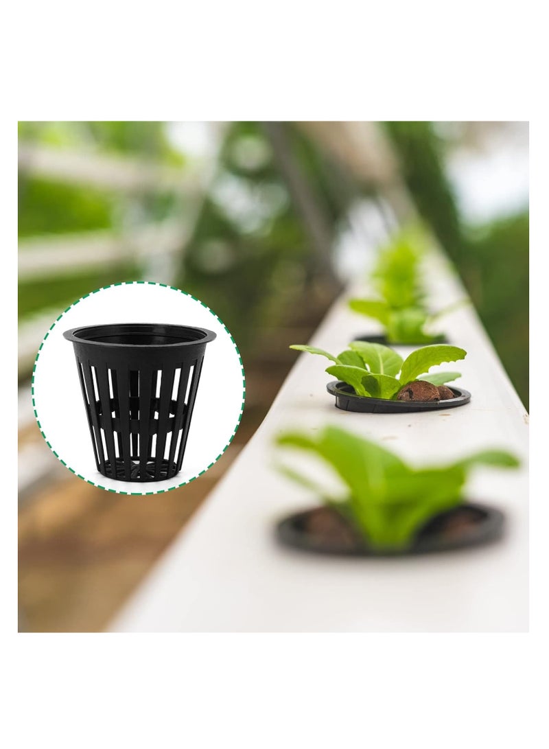Generic 50Pcs Heavy Duty 2 Inch Round Garden Slotted Mesh Net Cups for Hydroponics, Durable Planting Pots, Suitable for Soil-Free Growth  - Image 4