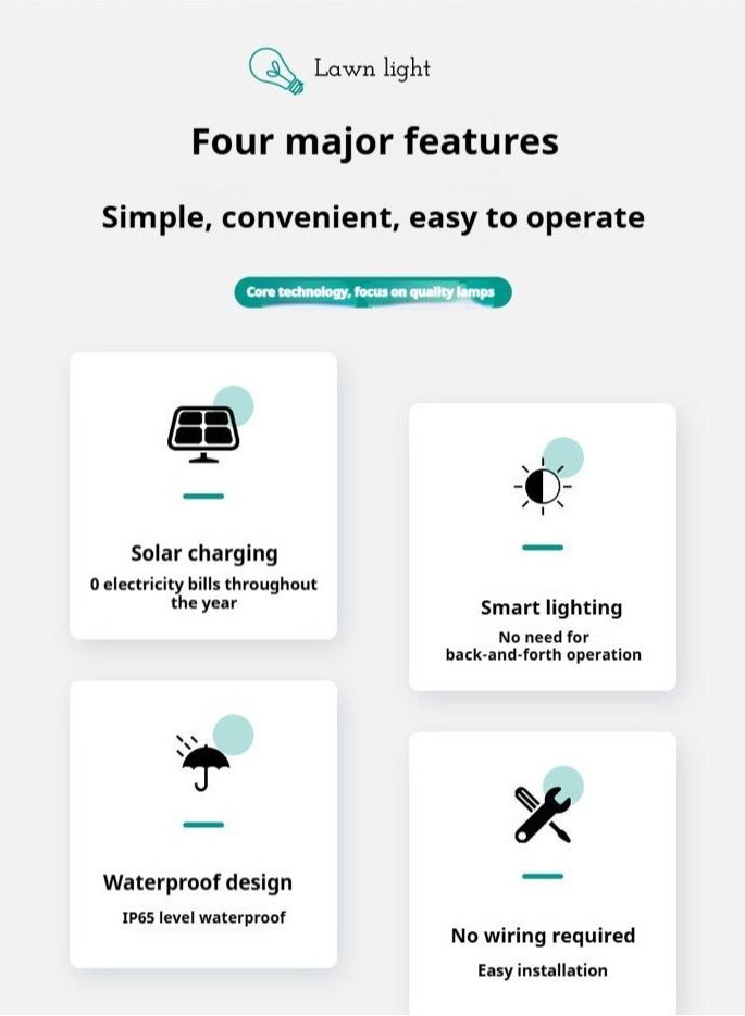 SISGL Upgraded 4Pack Torches, Solar Lights Outdoor, 33LED Solar Torch Lights With Dancing Flickering Flames, Waterproof Landscape Decoration Flame Lights For Garden Pathway Yard-Auto On/Off - Image 3