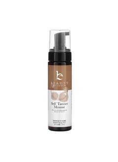 Beauty by Earth Self Tanner Mousse Medium to Dark 7.5 fl oz 222 ml  - Image 1