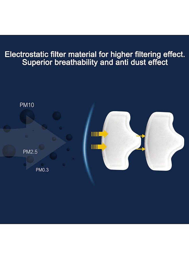 JXYUEXING JXYUEXING Anti Dust Respirator Filter Gas Mask Set Chemical Anti-dust Masks Industrial Paint Spraying Protective Mask Workplace Safety  - Image 5