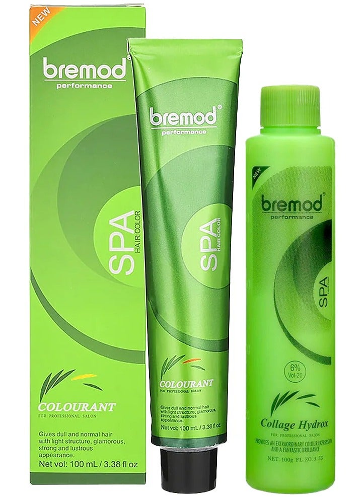 Bremod Performance Hair Colour + Oxidant Cream Bundle - Image 2