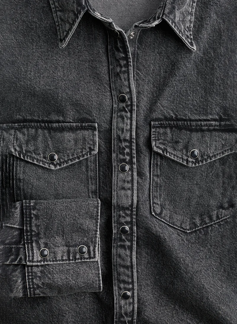اتش اند ام Denim Shirt