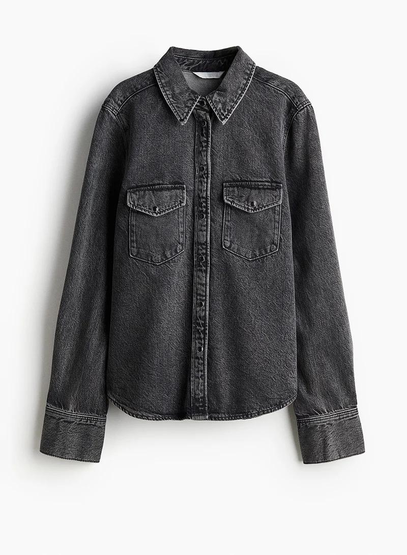 اتش اند ام Denim Shirt