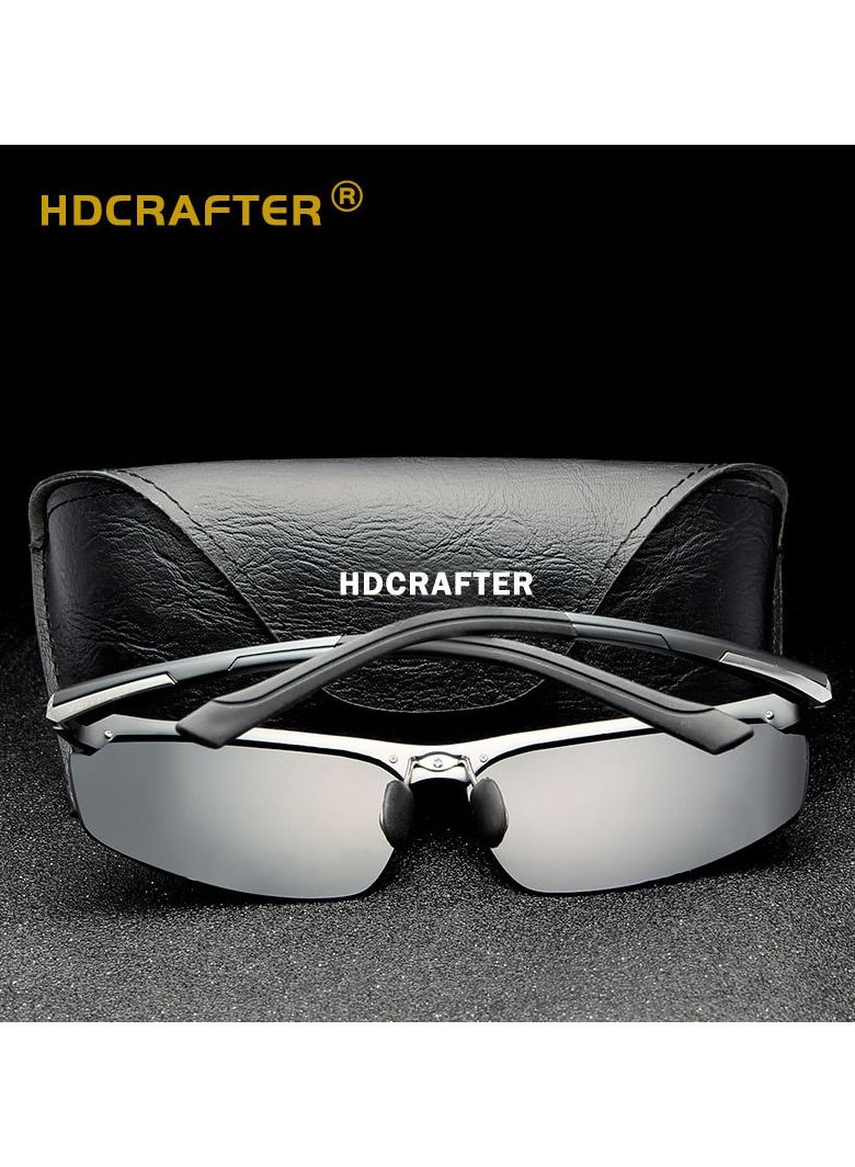 HDCRAFTER Men's Frame Night vision Surround Driving Sunglasses - Image 2