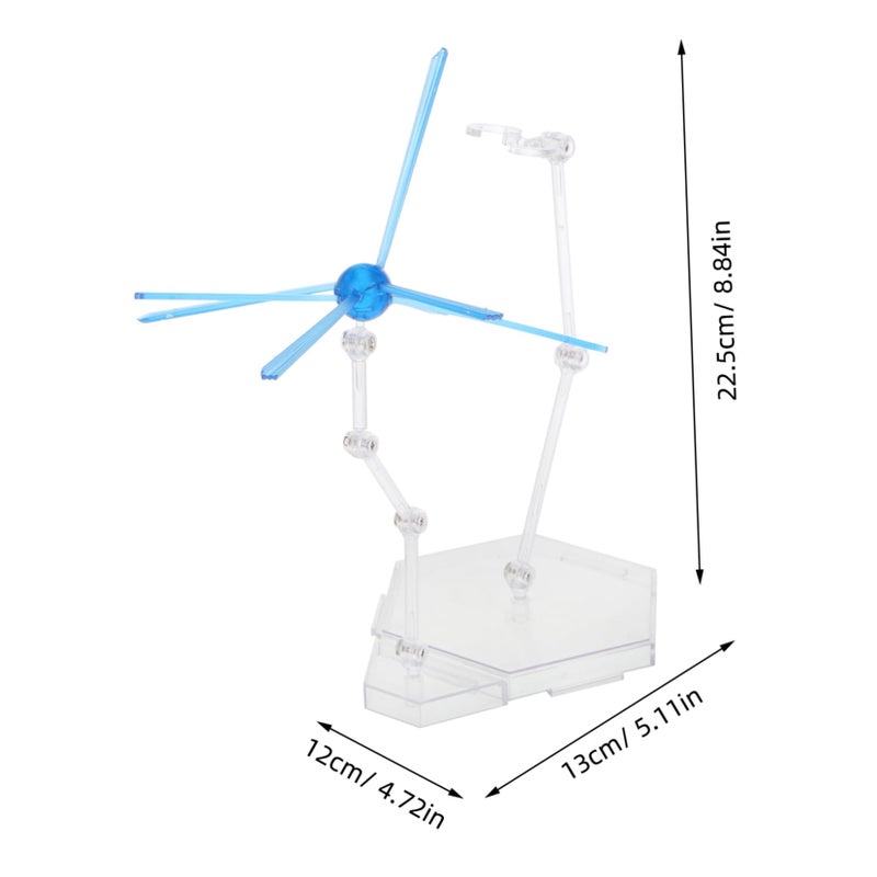 FOYTOKI 1set Adjustable Figure Stand for Stop Motion Figures Action Display Base with Special Effects Versatile Model Display Holder for Dynamic Scenes Precision Crafted Collectible Stand - Image 2