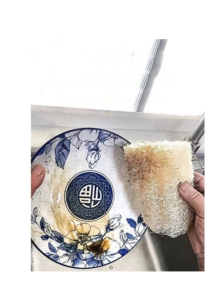 يشانغ عبوة من 5 قطع من منشفة الأطباق وقطعة قماش من ماركة لوف هاوس الطبيعية النقية من راجالاب للمطبخ - Image 5