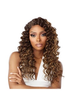 Vice Bundles Multi Weaving Synthetic Virgin Hair Dupe Bundle Hair Layered 1 Pack Solution Vice Bundle Multi With 2X5 Lace Closure Vice Bundle Multi Deep Twist (18 20 22 Inch T2/27)